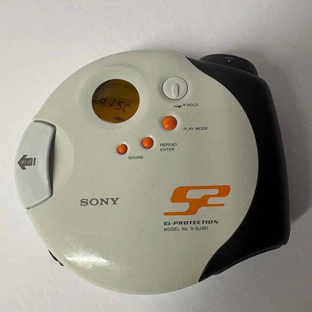 Vintage Sony Walkman D-SJ301 S2 Sports Portable CD Player Y2K Not Reading Disc